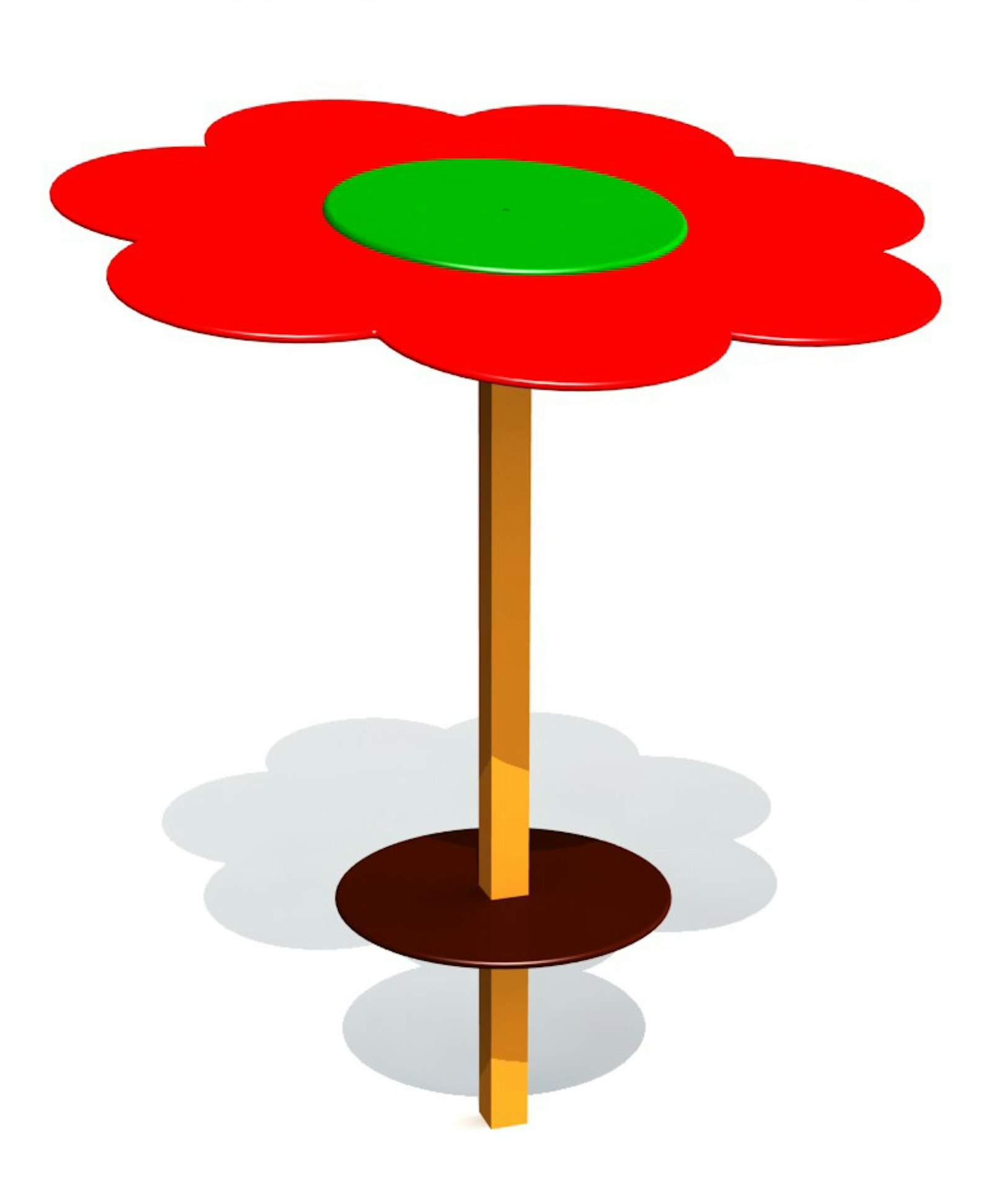 Sandlådeskugga Blomma