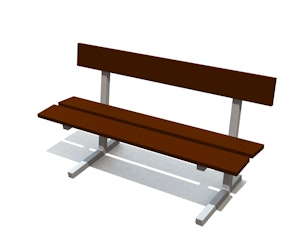 Parkbänk Tiskre - bild 1