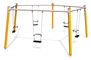Gungställning Cirkelgunga 5 platser (med sittplatser) - bild 4
