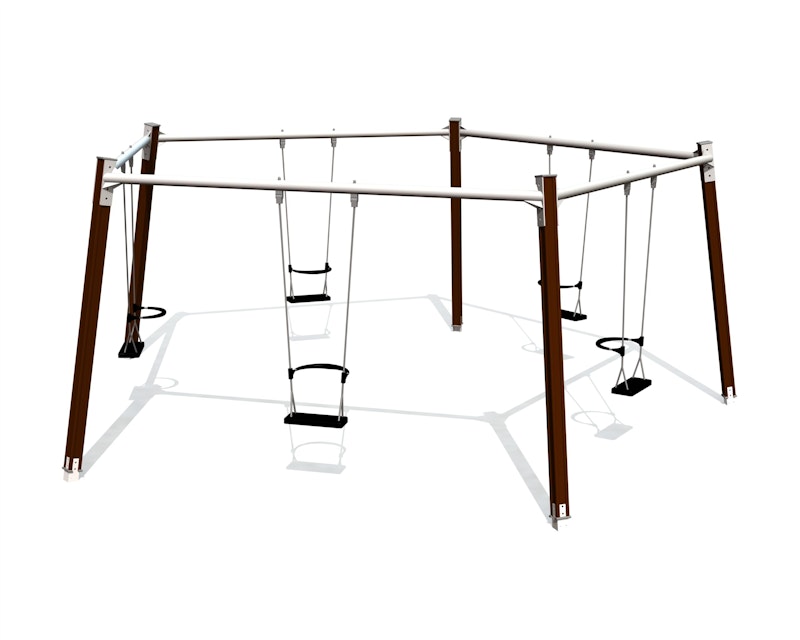 Gungställning Cirkelgunga 5 platser (med sittplatser)