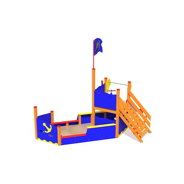 Lekbåt Playship Lucy (bred bild)