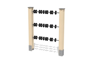 Lekpanel Aktivitetsvägg Räkeringar - bild 5