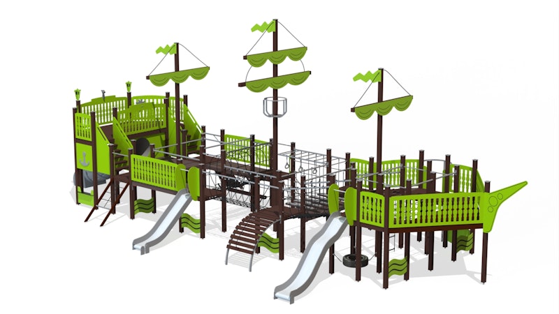 Lekbåt Lekskepp Galeon - bild 5