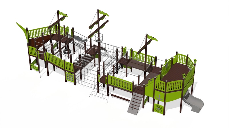 Lekbåt Lekskepp Galeon - bild 9