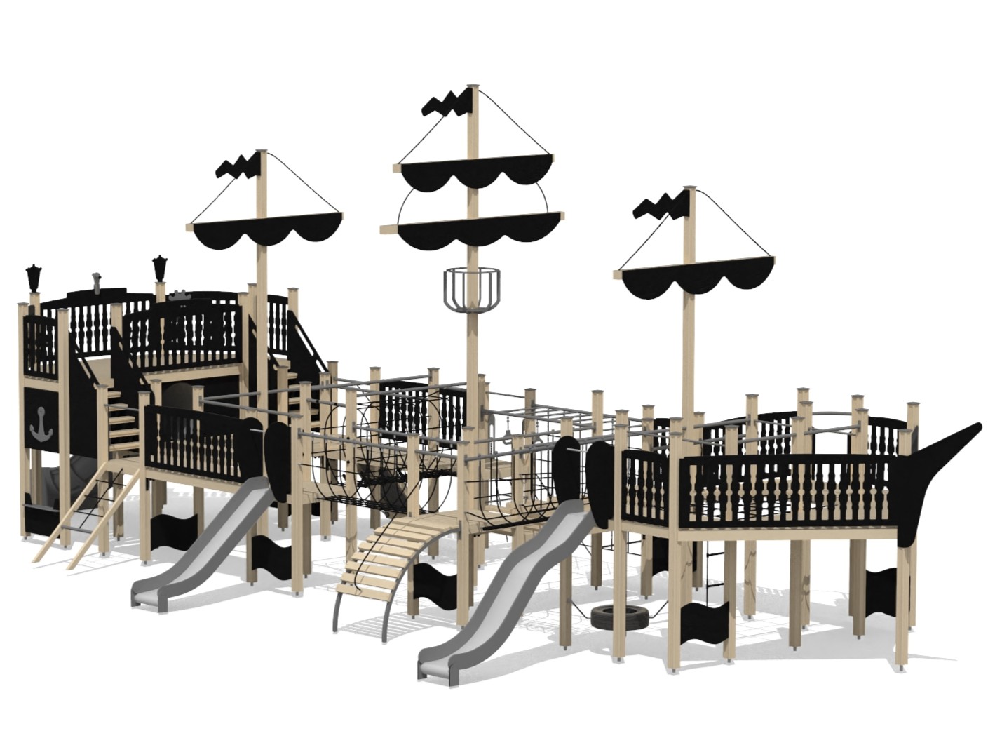 Lekbåt Lekskepp Galeon