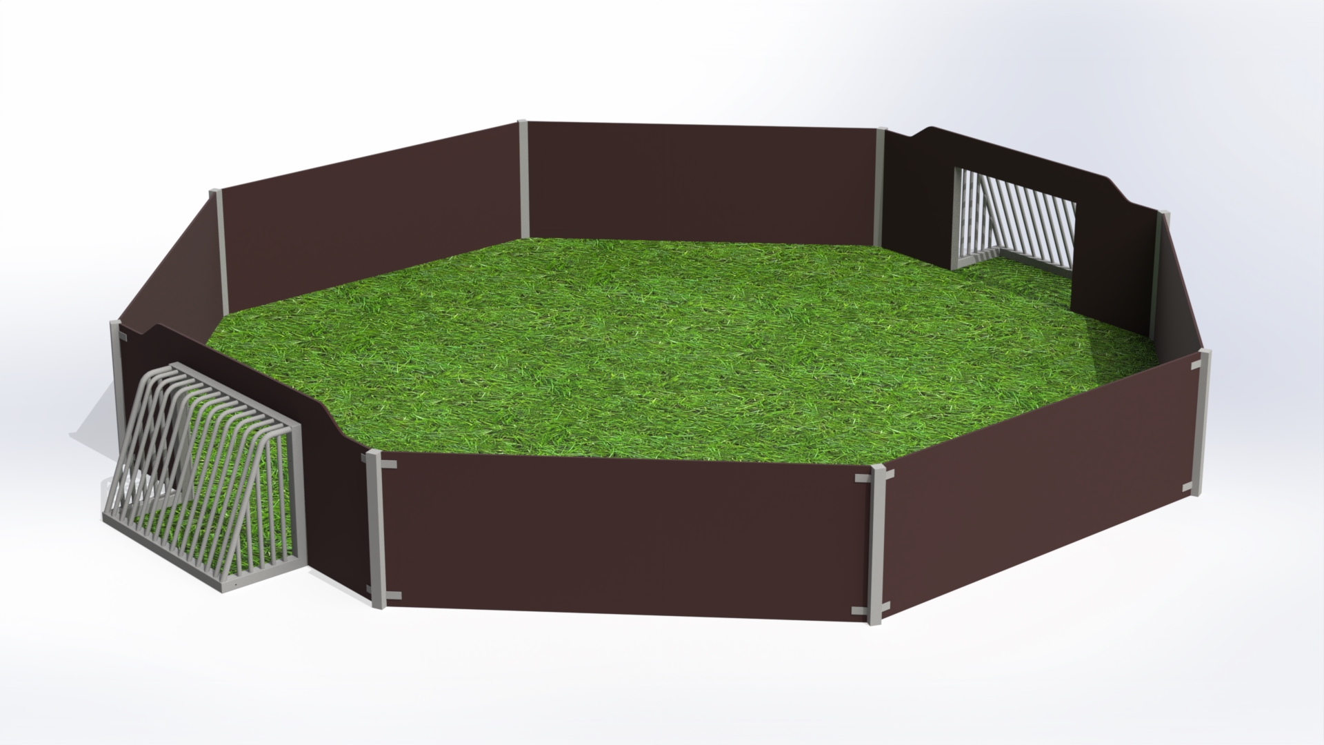 Lekställning Panna arena 6x6m
