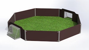 Lekställning Panna arena 6x6m - bild 1