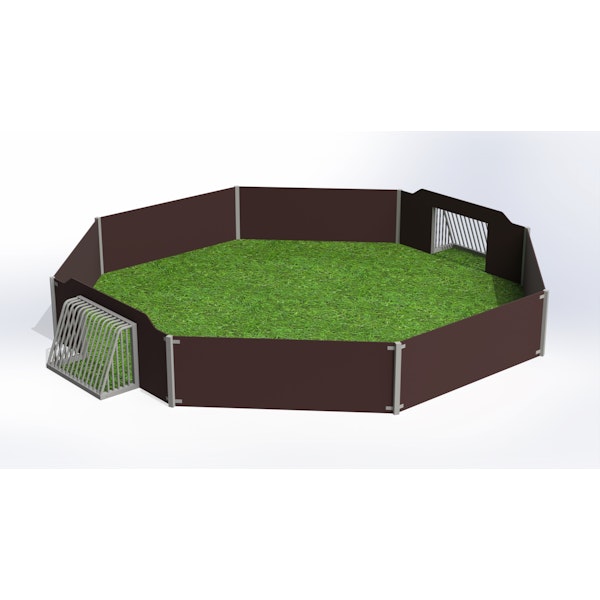 Lekställning Panna arena 6x6m