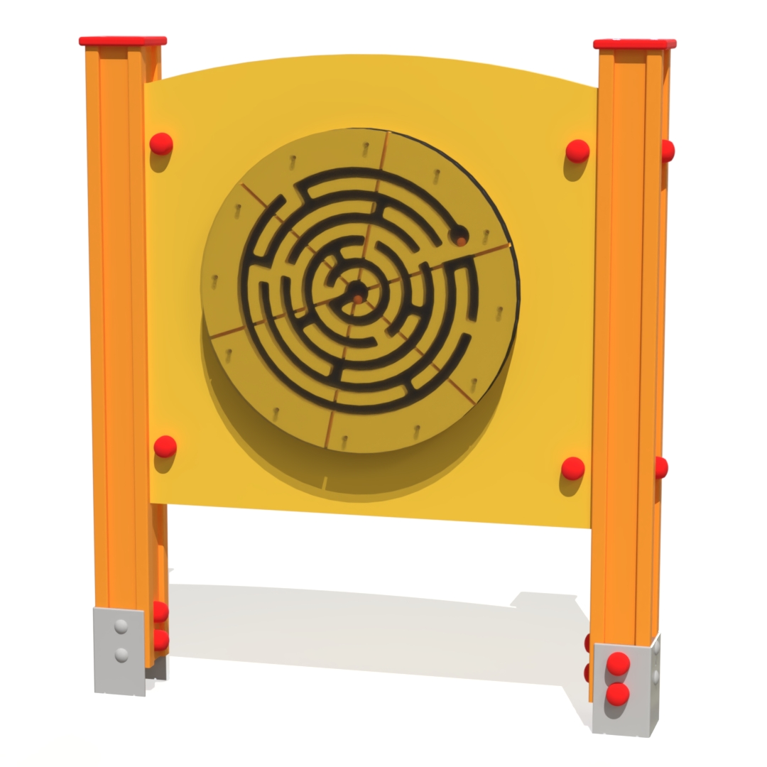 Lekpanel Aktivitetsvägg Labyrint