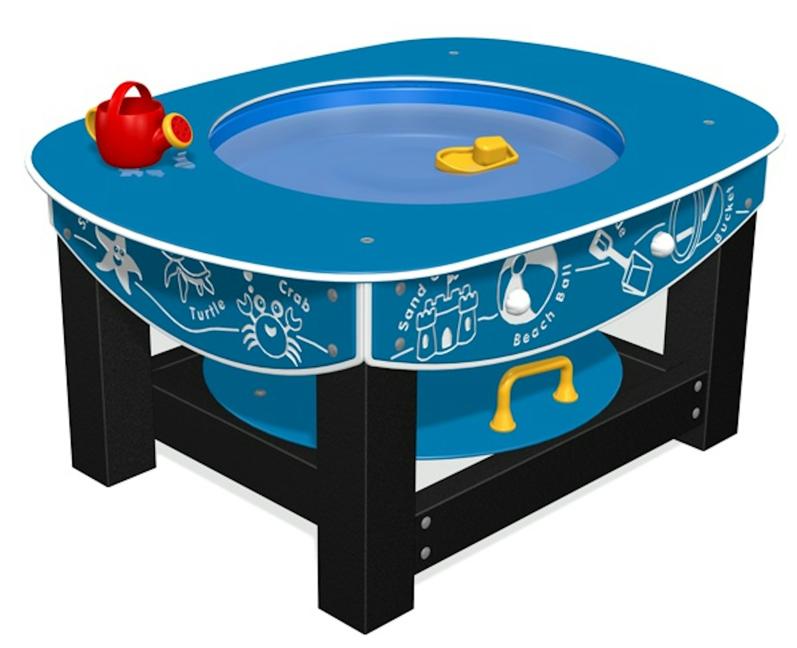 Sand- och vattenlek Sand and water game