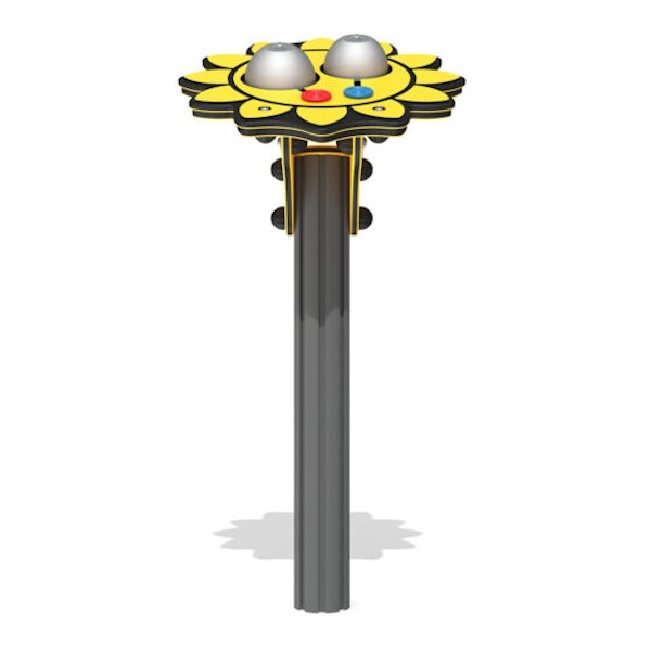 Virtuoso 2 klockblomma med aluminiumstolpe