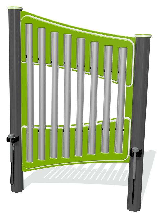 Tall Chimes with Alu Posts