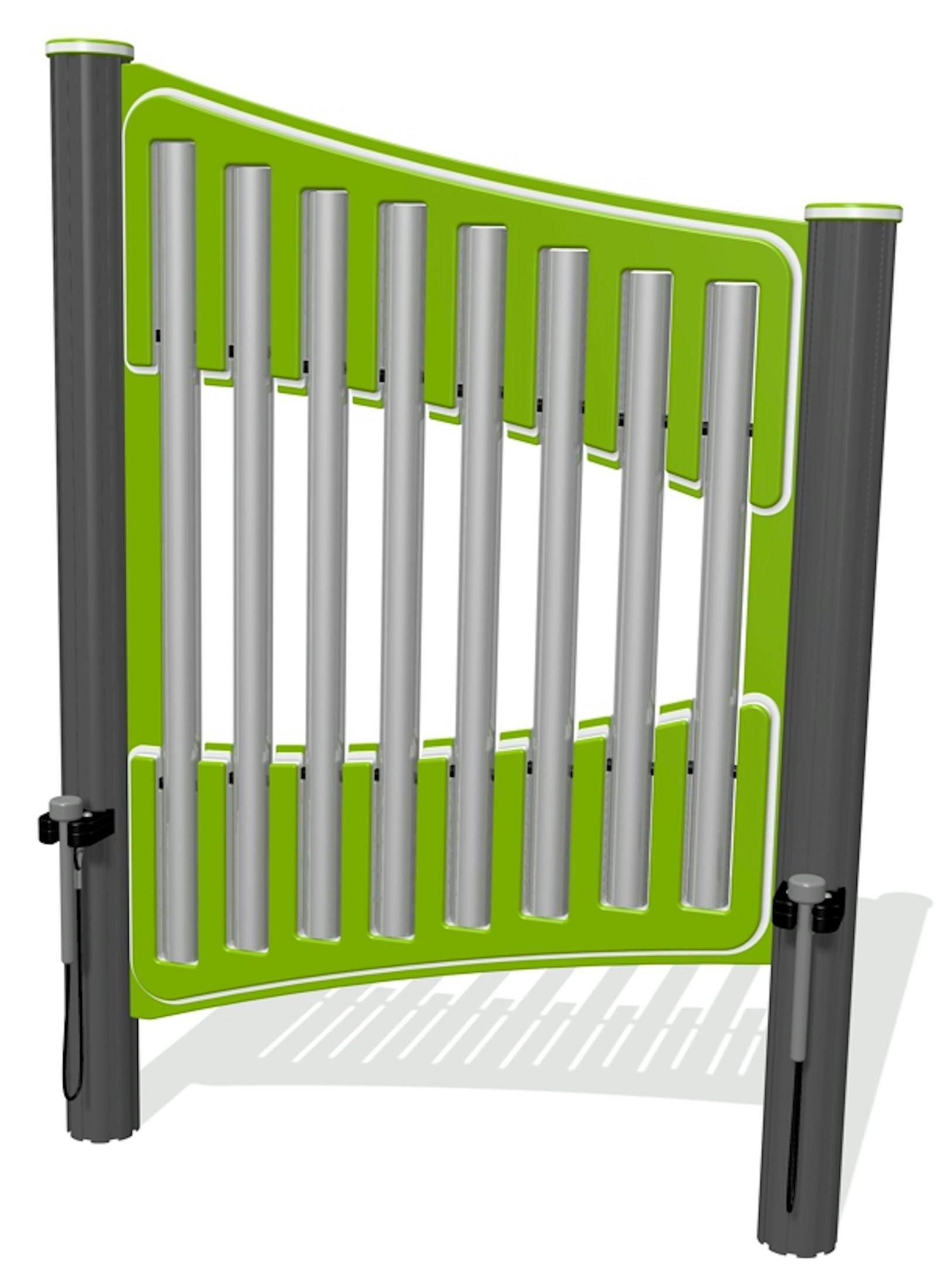 Tall Chimes with Alu Posts