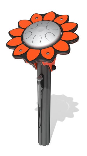 Virtuoso Tongue Drum Flower with Alu Post - bild 1
