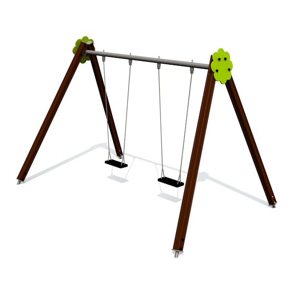 Gunga BELL-FLOWER 2 places, h 2,3m (without seats and fittings)