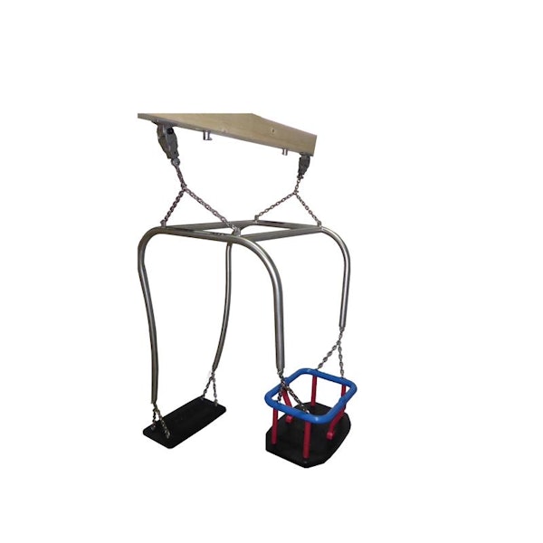 Gunga Parent-Child swing set (2 chains, fittings)