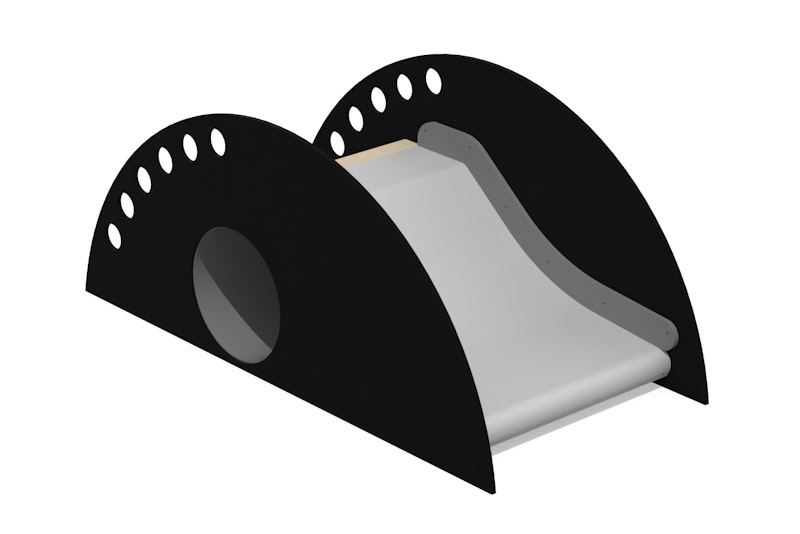 Lekställning Slide SHELL round (wide), HDPE - bild 7