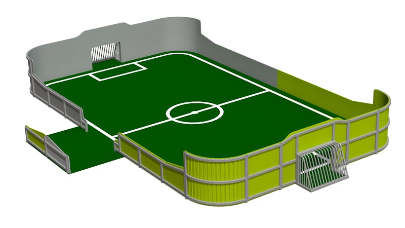 Friends Arena 10x6 meter (LEK0114058)