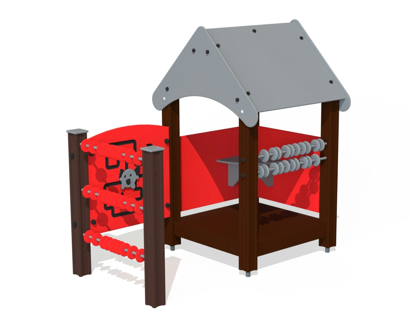 Lekhus KIOSK with activity walls
