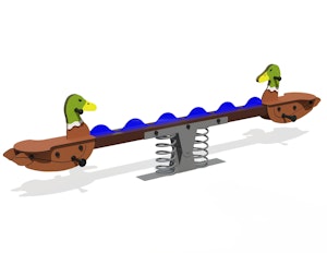 Fjädergunga See-saw DUCKS - bild 1
