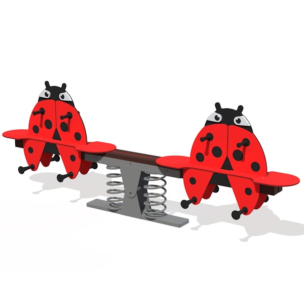 Fjädergunga See-saw LADYBUG