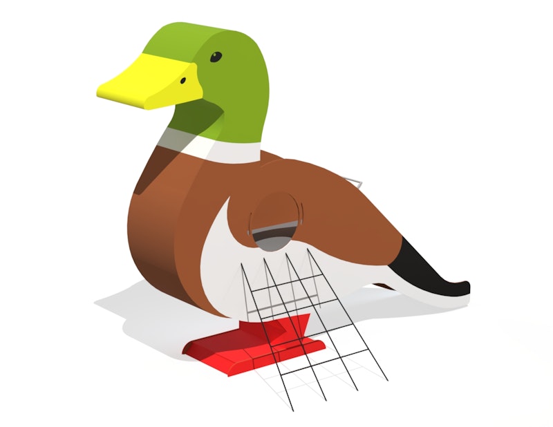 Klätterställningar Anka - bild 2