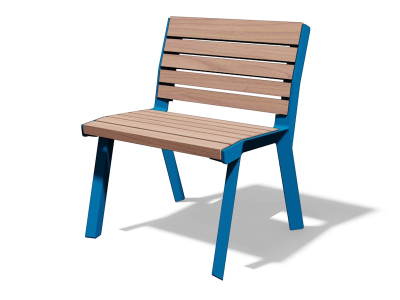 Parkbänk VÕSU-2 (0,65 m) - bild 2