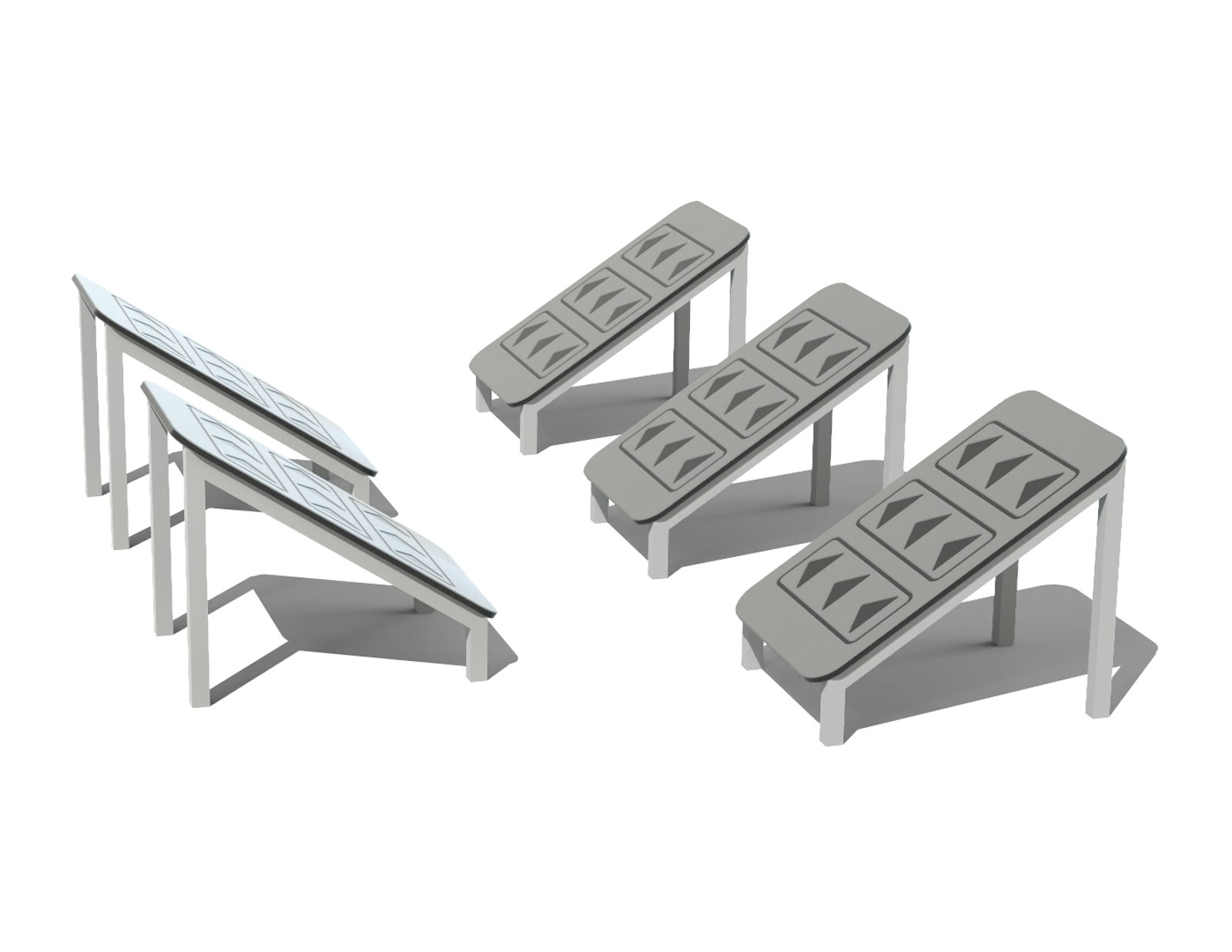 Ninja track steps
