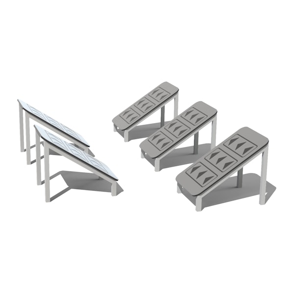 Ninja track steps