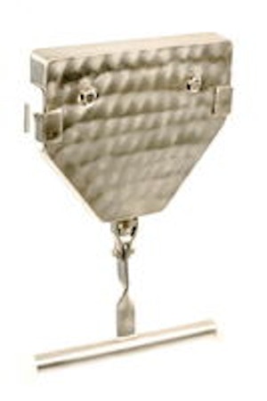Reservdel - Material: Stainless steel, steel, painted, blue, Utförande: with chain attachment, with handle - bild 2