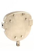 Reservdel - Material: Stainless steel, steel, painted, blue, Utförande: with chain attachment, with handle