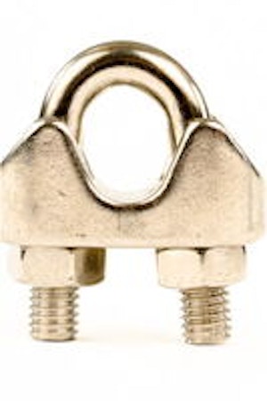 Reservdel - Utförande: Stainless steel for Ø 10 mm rope., Galvanized for Ø 10 mm rope. - bild 1