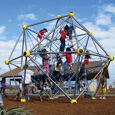 Studsmatta Climbing net SPACEBALL L