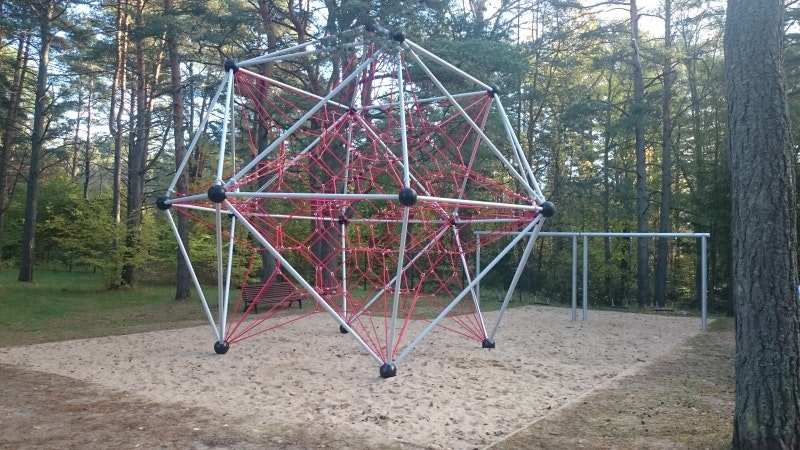 Studsmatta Climbing net SPACEBALL XL - bild 2