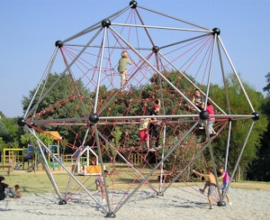 Studsmatta Climbing net SPACEBALL XL - bild 3