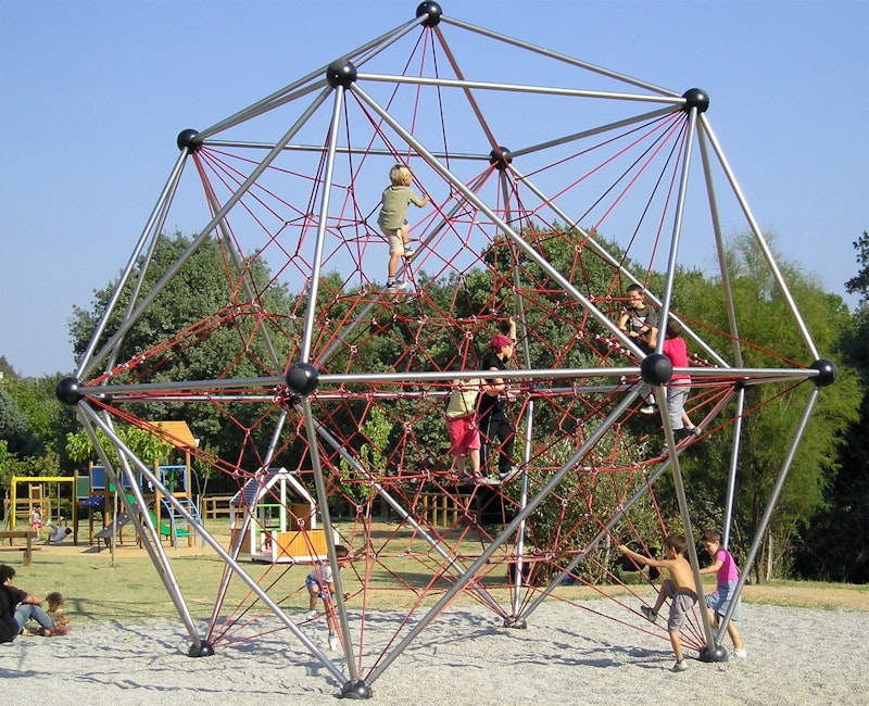 Studsmatta Climbing net SPACEBALL XL - bild 3