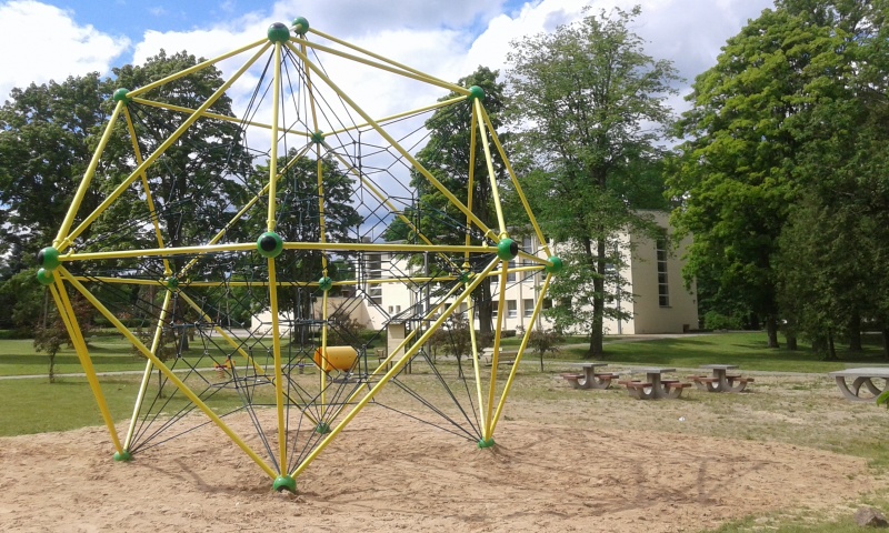 Studsmatta Climbing net SPACEBALL XL