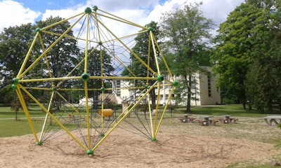 Studsmatta Climbing net SPACEBALL XL