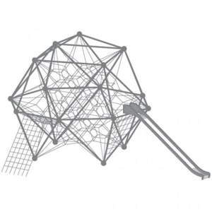 Studsmatta Climbing net SPACEBALL XL.01 - bild 1