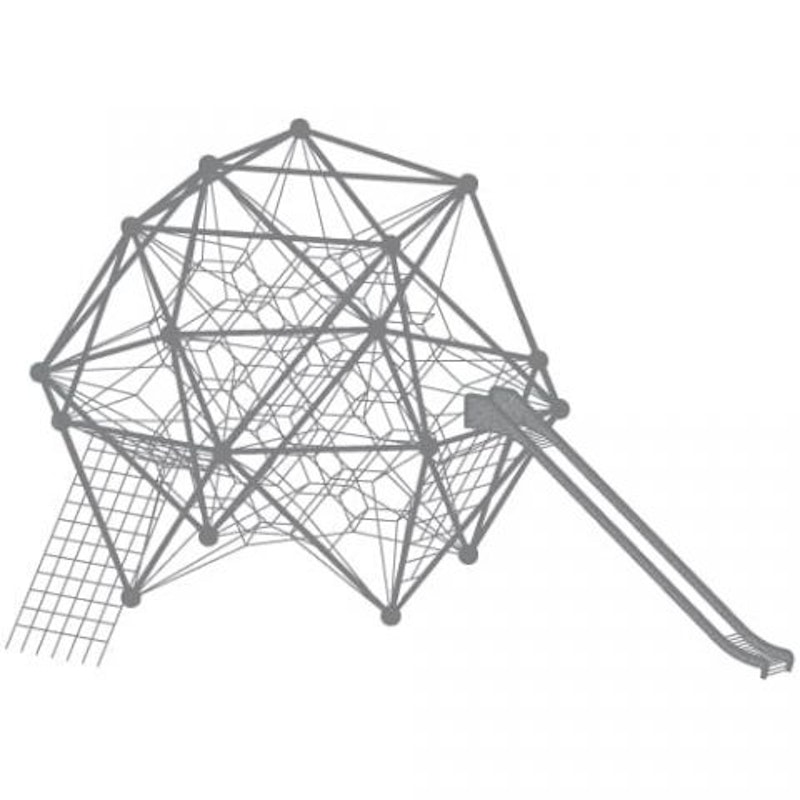 Studsmatta Climbing net SPACEBALL XL.01