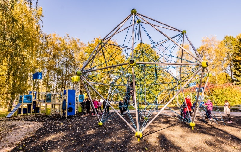 Studsmatta Climbing net SPACEBALL XL.01 - bild 4