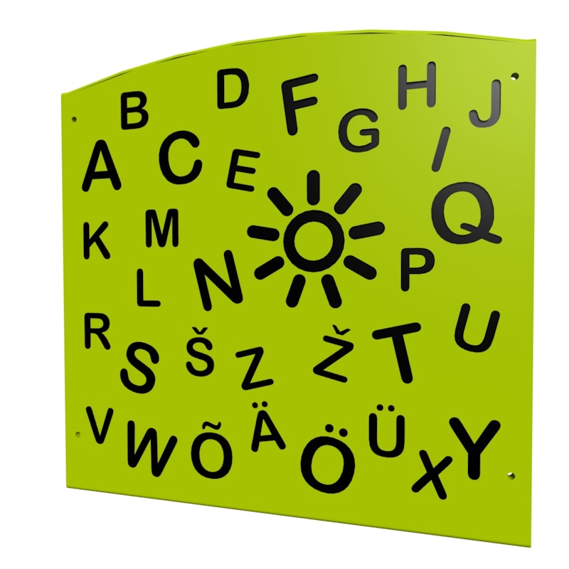 Lekpanel Aktivitetspanel Alfabetet - bild 2