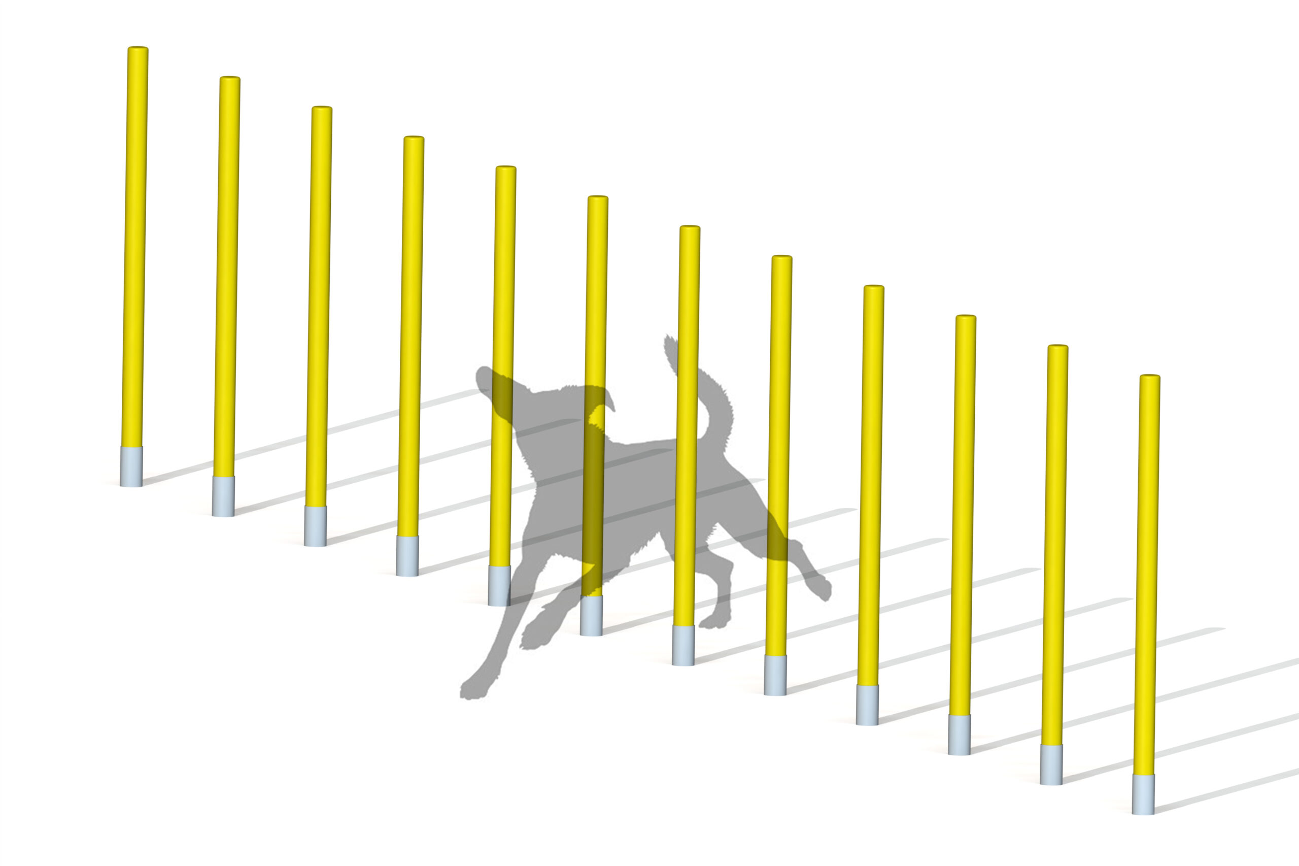 slalomstolpar (12 st)