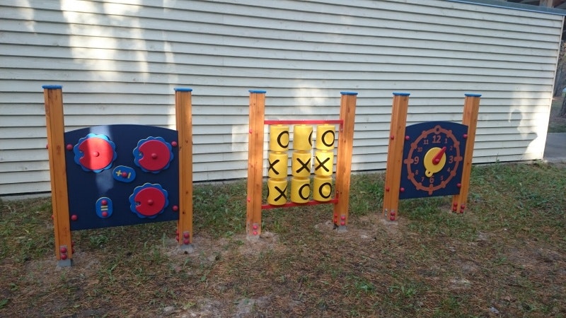 Lekpanel Aktivitetsvägg Klocka - bild 2