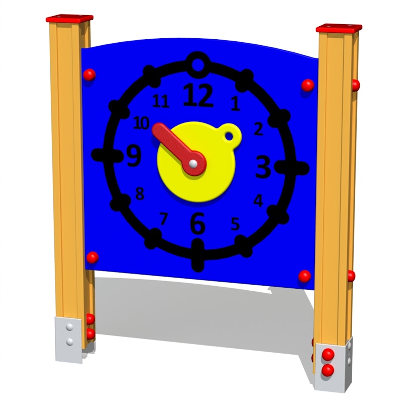 Lekpanel Aktivitetsvägg Klocka - bild 7