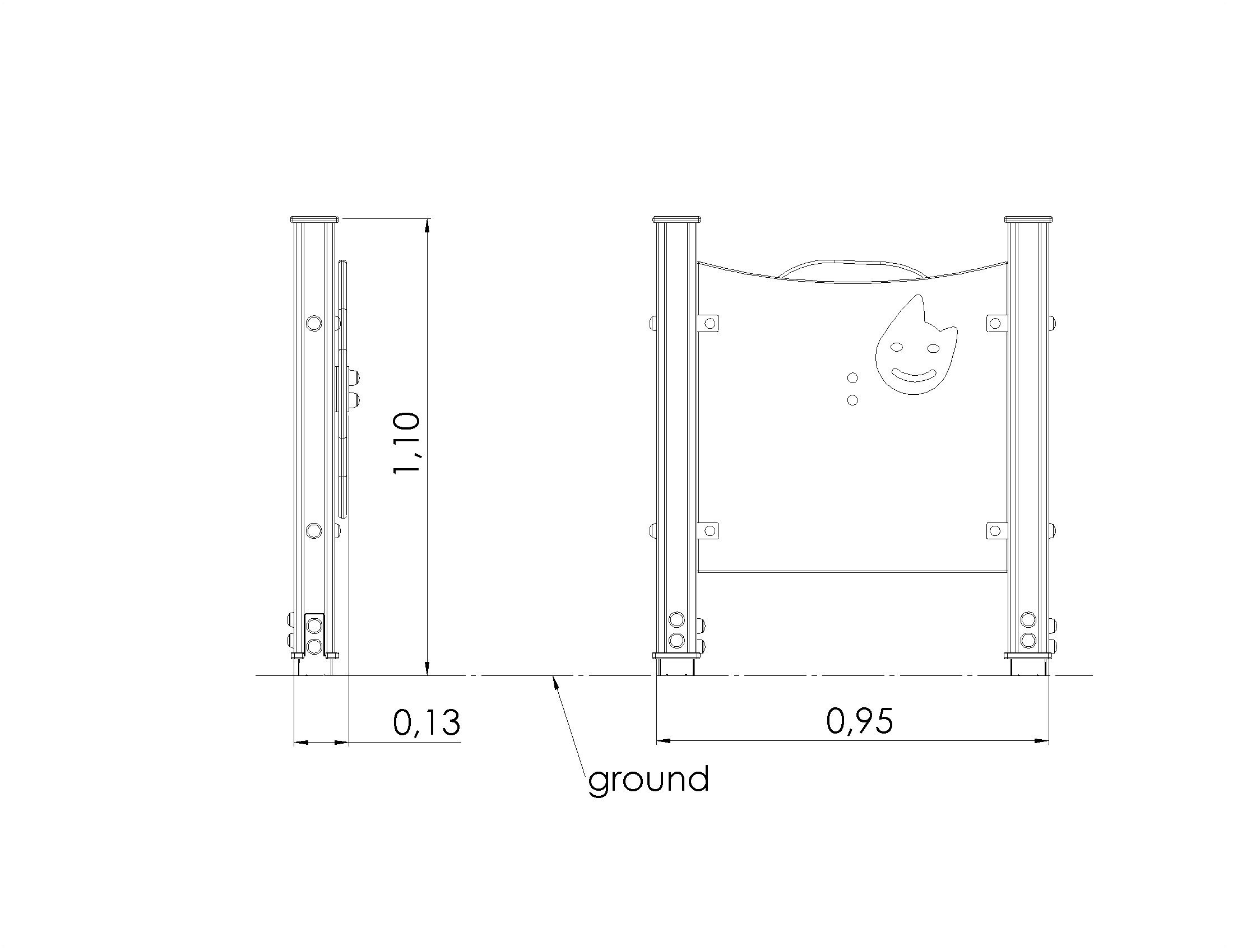 Lekpanel Aktivitetsvägg Känslor