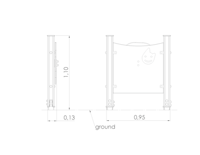 Lekpanel Aktivitetsvägg Känslor