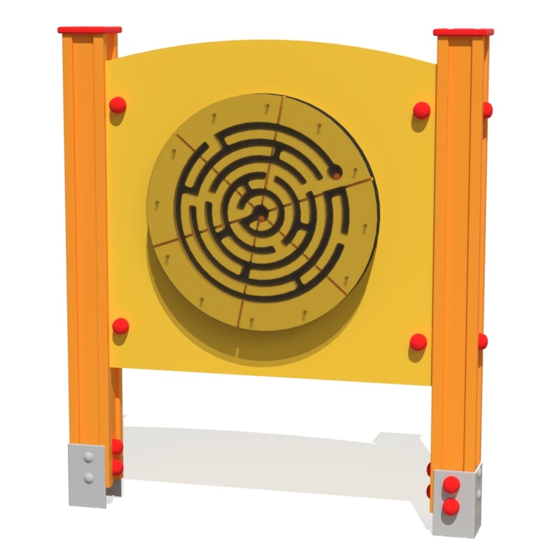 Lekpanel Aktivitetsvägg Labyrint - bild 5