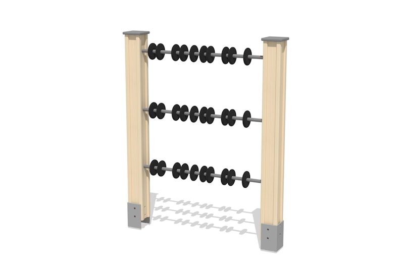 Lekpanel Aktivitetsvägg Räkeringar - bild 6
