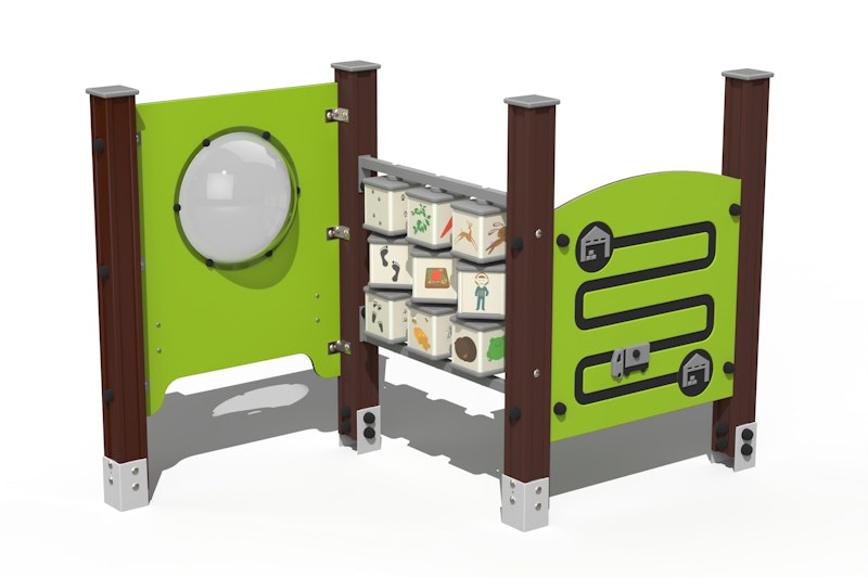 Aktivitetsväggar Courier Play, Djur, Cockpit - bild 4